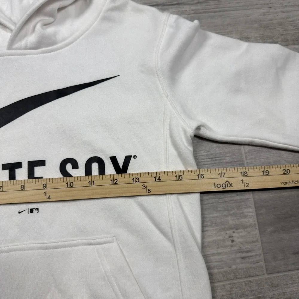 Nike Chicago White Sox MLB Youth Small‎ (8) White Hoodie New